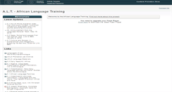 Desktop Screenshot of languagesampler.com