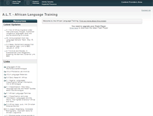 Tablet Screenshot of languagesampler.com